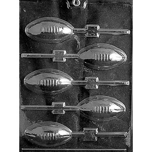 Football Lollipop Chocolate Candy Mold