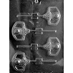 Basketball & Net Lollipop Chocolate Candy Mold