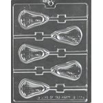 Lacrosse Large Lollipop Chocolate Candy Mold