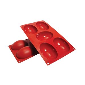 Half Egg Silicone Baking Mold 4.4 Ounce