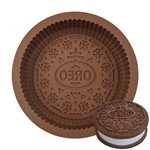 6" Chocolate Sandwich Cookie Silicone Baking Mold