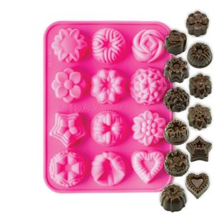 Mini Assorted Bundt Silicone Baking Mold