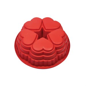 Heart Bundt Silicone Baking Mold