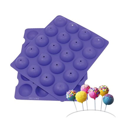 Bite Size Cake Pop Silicone Baking Mold