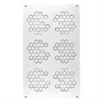 Honeycomb Silicone Baking Mold 6 Cavity