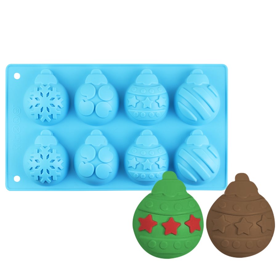 Holiday Theme Ornaments Silicone Mold