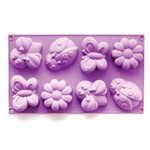 Bee,Butterfly and Daisy Silicone Novelty Bakeware