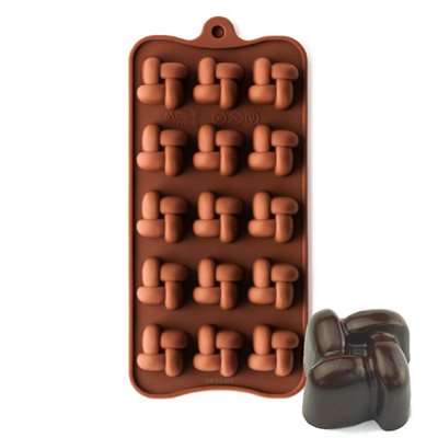 Braided Square Silicone Chocolate Mold