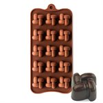 Braided Square Silicone Chocolate Mold