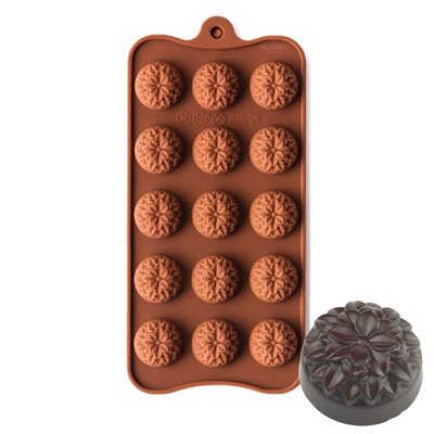 Dahlia Flower Silicone Chocolate Mold