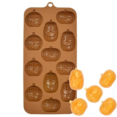 Jack O' Lantern Silicone Chocolate Mold