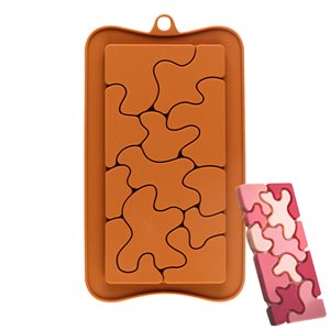 Groovy Puzzles Silicone Chocolate Mold