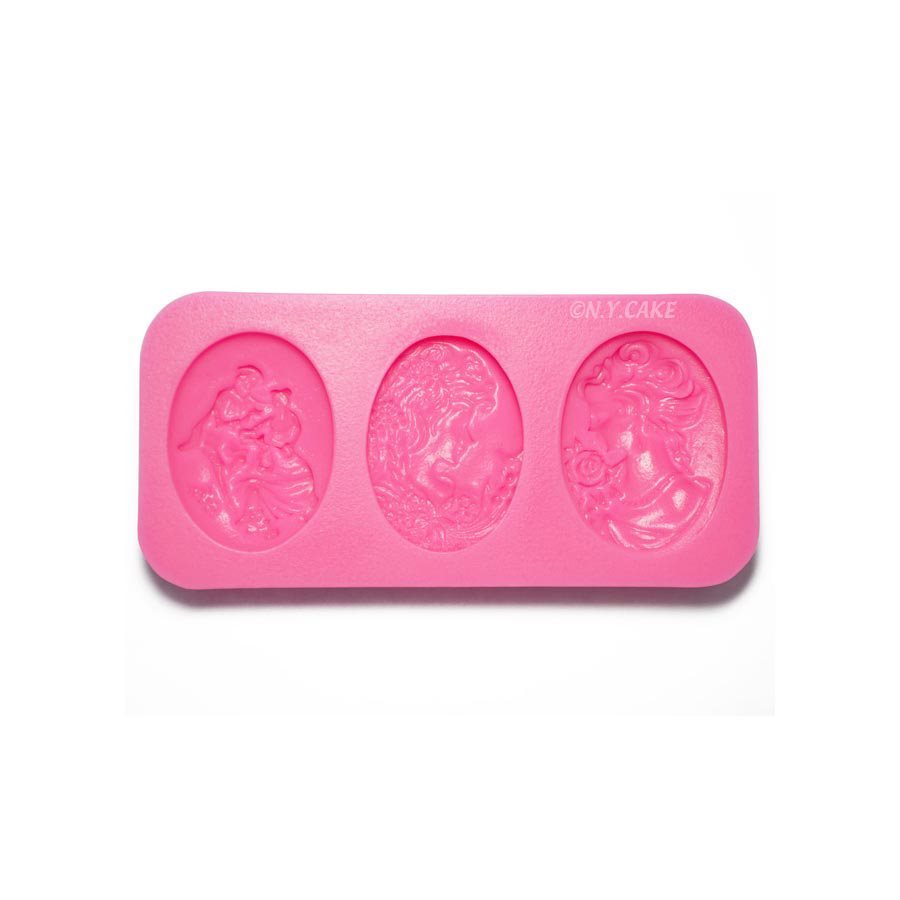 Cameos Silicone Fondant Mold