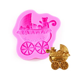 Baby Carriage Silicone Mold