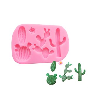 Cactus #2 Silicone Fondant Mold