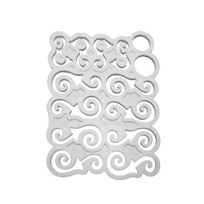 Small Scroll Silicone Fondant Mold