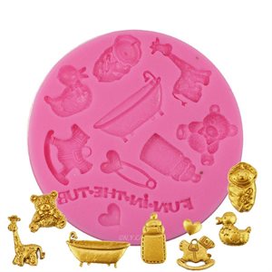 Baby Things Silicone Fondant Mold