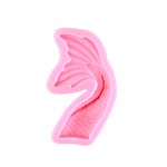 Large Wavy Mermaid Tail Silicone Mold