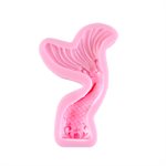 Long Wavy Mermaid Tail Silicone Mold