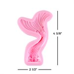 Long Wavy Mermaid Tail Silicone Mold