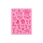 Royal Crowns & Bows Silicone Mold