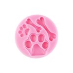 Dog Bones & Paws Silicone Mold