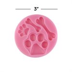 Dog Bones & Paws Silicone Mold