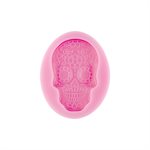 Dia De Los Muertos Skull Silicone Mold