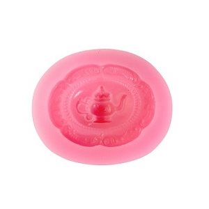 Laced Teapot Silicone Mold - Mini size