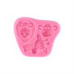 Zoo Animal Theme Silicone Mold