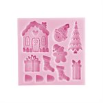 Gingerbread House Silicone Mold