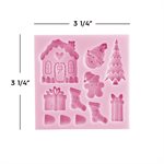 Gingerbread House Silicone Mold