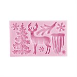 Reindeer Christmas Silicone Mold