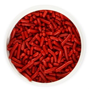 Red Jimmies Sprinkles