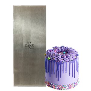 8" Stainless Steel Icing Scraper Smoother