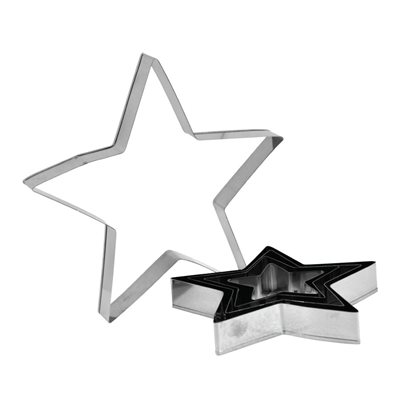 Star Cutter Set Stainless Steel