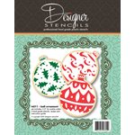 Ball Ornament Stencil & Cookie Cutter 