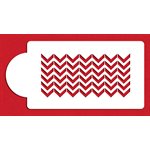 Chevron Cake Side Stencil