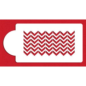 Chevron Cake Side Stencil