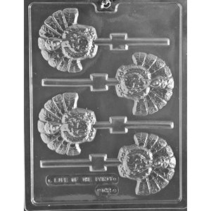 Turkey Lollipop Chocolate Candy Mold