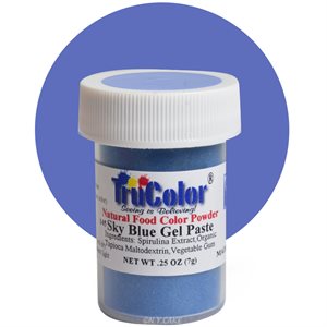 Sky Blue Gel Paste Natural Food Color 7 grams