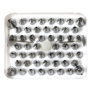 55 Piece Decorating Tip Set