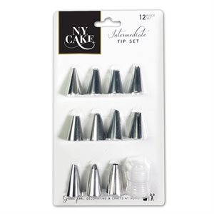 Stainless Steel 12 Pcs.Tip Set