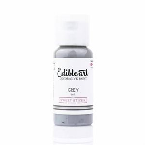 Grey Edible Art Paint By Sweet Sticks