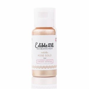 Metallic Rose Gold Edible Art Paint By Sweet Sticks