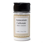 Baker's Ammonia / Ammonium Carbonate 2.7 Ounce