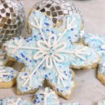 Blue & Diamond Glittery Sugar 3 Ounces