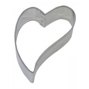 Folk Heart Cookie Cutter 3 Inch