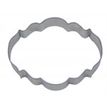 Elegant Plaque Cookie Cutter 4  1 / 4 Inch