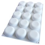 Flat Top Silicone Baking & Freezing Mold .9 oz.